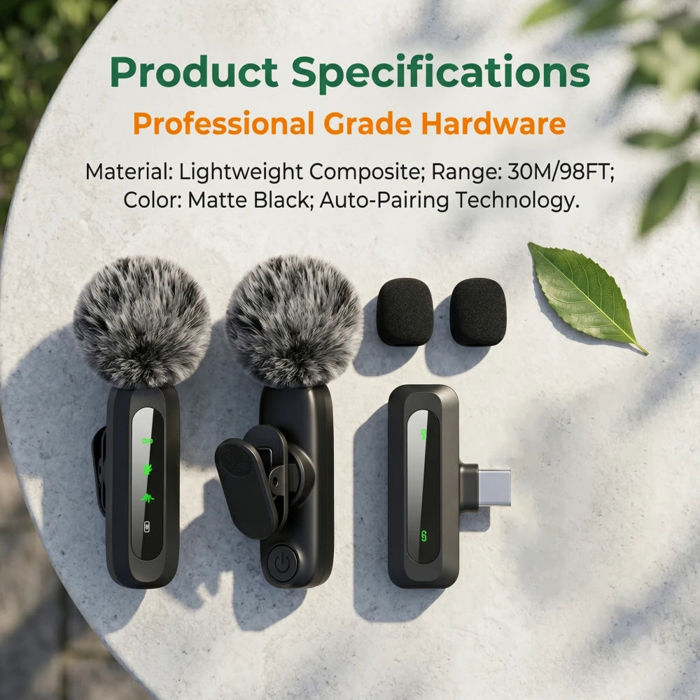 Wireless Lavalier Microphone