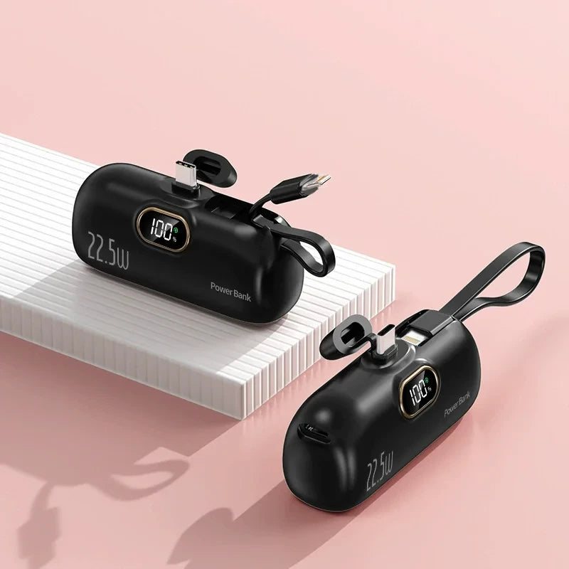 Capsule Mini Portable Power Bank