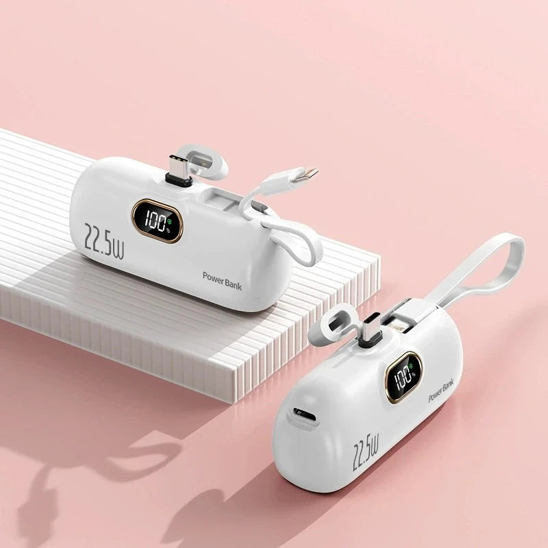 Capsule Mini Portable Power Bank
