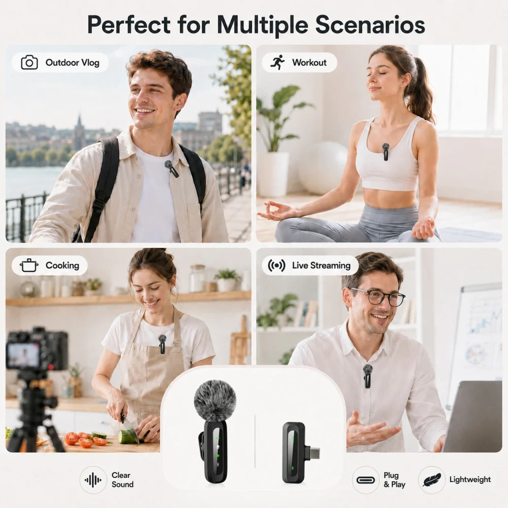 Wireless Lavalier Microphone